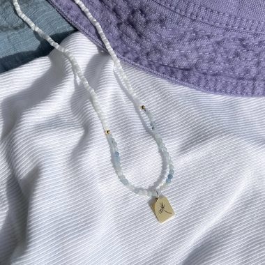 Naszyjnik Mare z Akwamarynem