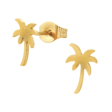 Kolczyki Palm Gold