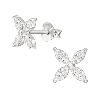 Kolczyki Nusa Silver